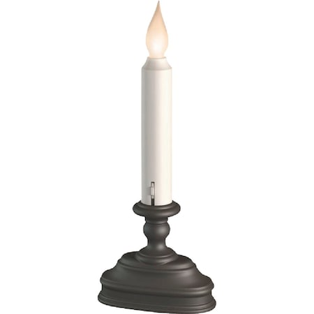 Xodus Standard 4.5'' W. x 7.5'' H. x 2'' D. Aged Bronze LED Battery Operated Candle FPC1320A