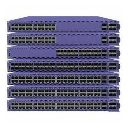 Extreme Networks 5520 48 1000BASE-X SFP MACSEC CAPABLE PORTS 2 STACKING/QSFP28 PORTS 1 UNPOPULATE 5520-48SE-ACDC-BASE-TA