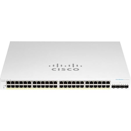 Cisco CBS220 Smart 48port GE PoE CBS22048P4XNA