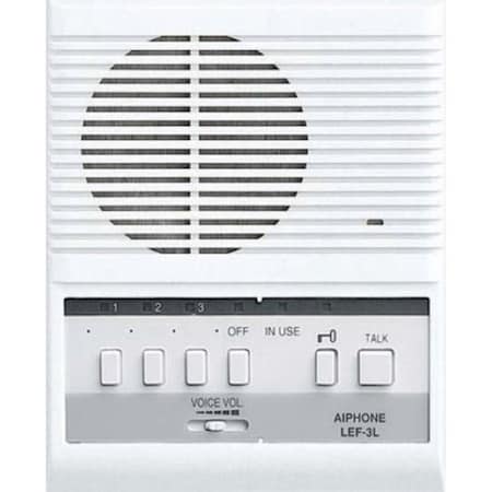 Aiphone Call Audio Master Station, 12 Conductors LEF-3L