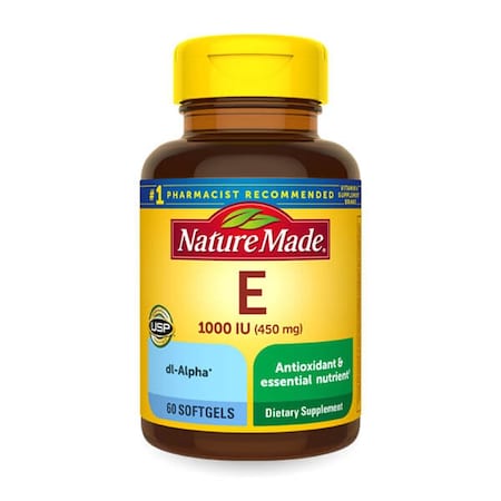 Pharmavite Vitamin E, 1000IU, Dl-Alpha, 60PK 31604011703