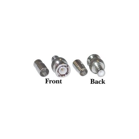 Swe-Tech 3C RG6 BNC Male Crimp On Connector, 2 Piece Set FWT31X3-01420