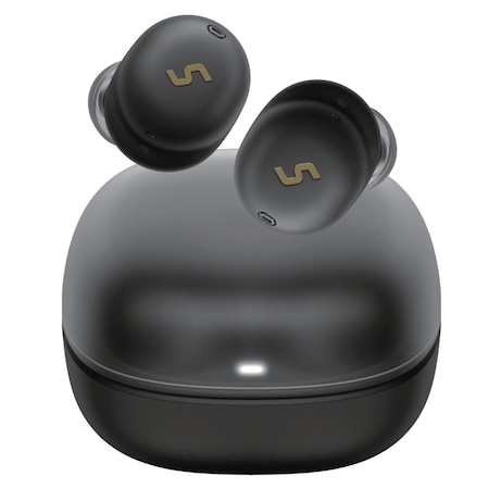 Sway Comfort Fit Ultra Portable True Wireless Headphones With Power Go Charging Case, Black SWAY-ORBTWS-BLK