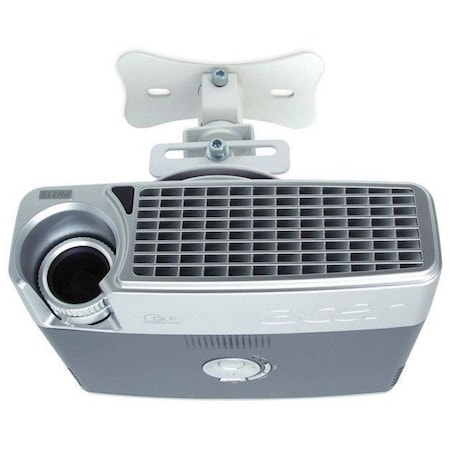 Atdec ceiling projector mount, fixed drop - Loads up to 33lb - VESA up to 65x200 TH-WH-PJ-FM