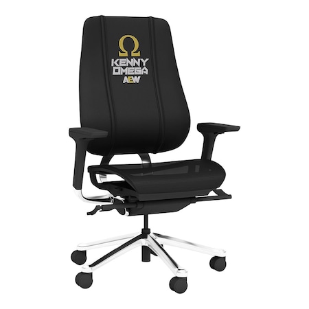 Dreamseat PhantomX Mesh Gaming Chair with AEW Kenny Omega Logo DSPHGMCHRBKJCKT-PSAEW0012A
