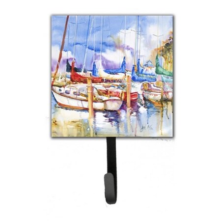 Carolines Treasures Runaway Sailboats Leash and Key Holder JMK1233SH4