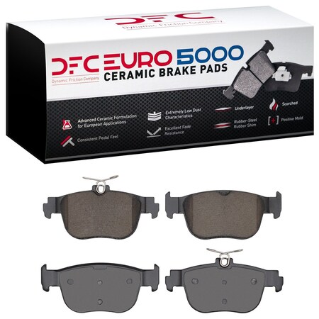 Dfc 5000 Euro Ceramic, Disc Brake Pad Set, 1600-2432-00