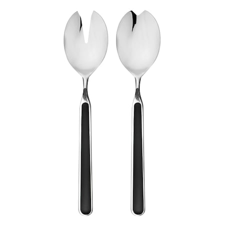 Mepra Fantasia Salad Serving Set - 2 Pieces - Black 10N622122