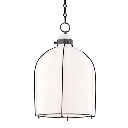 Hudson Valley Lighting Eldridge 1 Light Pendant 20.25 In. Old Bronze 7314-OB