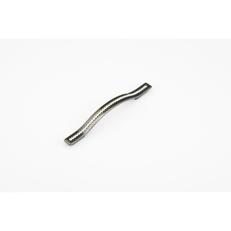 Schaub 128mm to 160mm Center to Center Skyevale Cabinet Pull with Crystals Black Chrome Finish 302-BC