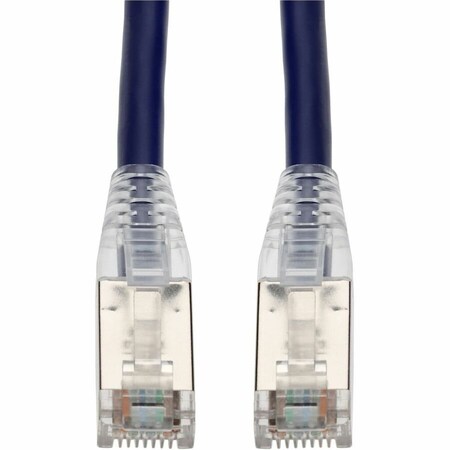 Add-On 25FT PURPLE CAT 6 SHIELDED PVC ETHERNET CABLE SNAGLESS EASY CLEAR BOOT TAA RJ-45 ADD-25FCAT6S-PE-TAA