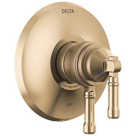 Delta Broderick 17 Series Valve Only Trim In Lumicoat Champagne Bronze T17084-CZ-PR