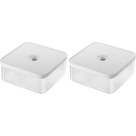 Zwilling Fresh and Save Cube Box, Plastic, Food Container, 2-pc Large Cube Set, 1.7-qt 1029991