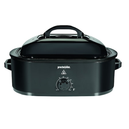 Proctor-Silex Proctor Silex Black Aluminized Steel 18 qt Roaster Oven 32211