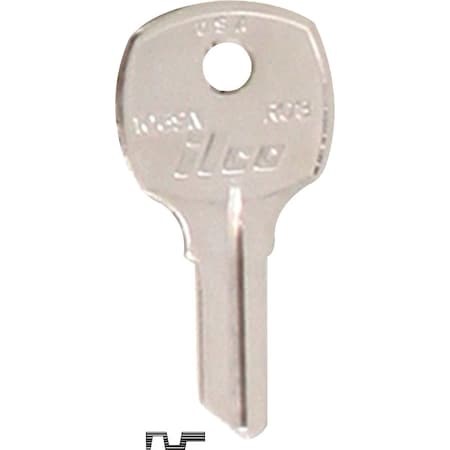 Ilco Russwin Nickel Plated File Cabinet Key RO3 / 1069N, 10PK IAL2817602B