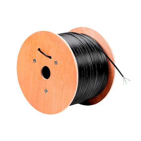 Monoprice Cat5e Ethernet Bulk Cable - Outdoor Gel-filled Direct Burial_ UTP_ Sol 21868