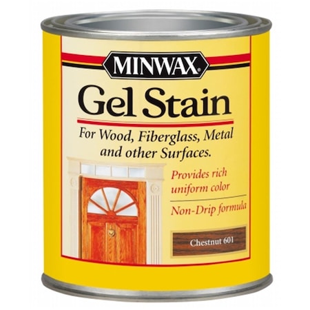 Homepage 1 Quart Chestnut Gel Stain Interior Wood 66010 HO3539434