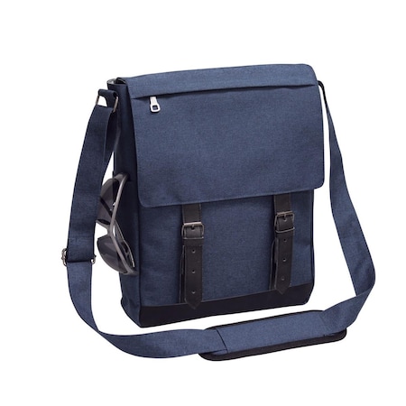 Preferred Nation Crosstown Messenger Bag, Navy P4733.NAVY