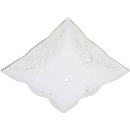Westinghouse Glass Diffuser Clr Wheat 12In 8180000