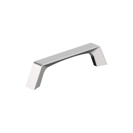 Amerock Evolve 3-3/4 inch (96mm) Center-to-Center Polished Chrome Cabinet Pull, 10PK 10VMP3707126