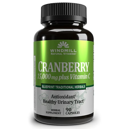 Windmill Cranberry 15000mg, Vitamin C, 90PK 03504600768