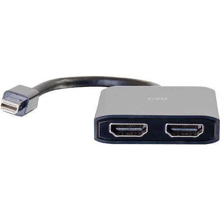 C2G MINI DISPLAYPORT TO HDMI MONITOR SPLITTER - 2 PORT K HDMI MST HUB 54292