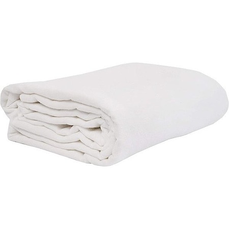 R & R Textile Bath Blanket, 90 in L, White INT-106850