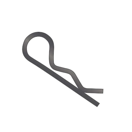 Huyett Bridge Pin, Spring Steel, 0.148 in Wire Dia x 3.312 in Length x Fits 3/4 in to 1-1/8 in Shaft BPP-209