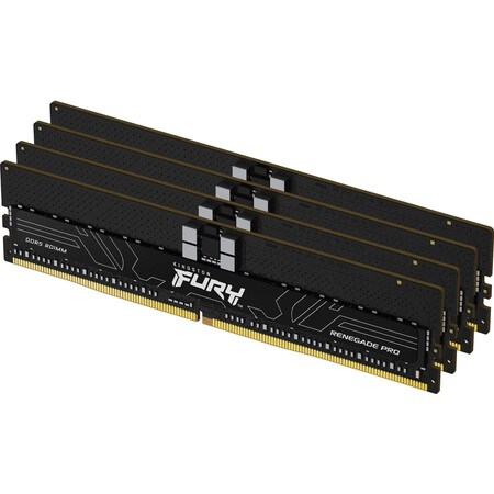 Kingston 64GB 6000MT/S DDR5 ECC REG CL32 DIMM KIT OF 4 FURY RENEGADE PRO XMP KF560R32RBK4-64