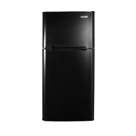 Conserv 4.5cu.ft 2 Door Mini Freestanding Refrigerator with Freezer in Black CRF 450 B