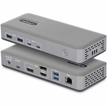 Startech.Com CONNECT THREE 4K 60HZ DISPLAYS (2X DP / 1X HDMI) THROUGH A SINGLE USB TYPE-C POR 199N-USBC-DOCK