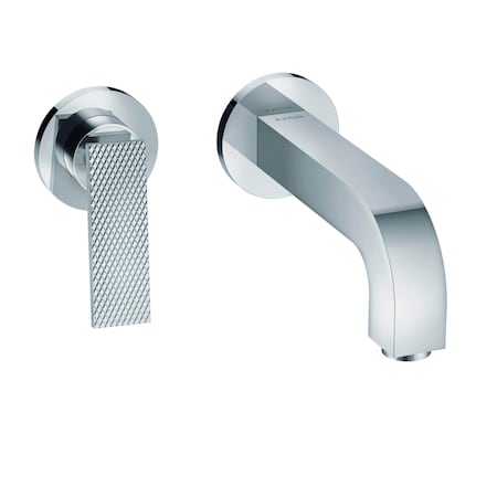 Axor Citterio Wall-Mounted Single-Handle Faucet Trim- Rhombic Cut, 1.2 GPM in Chrome 39181001