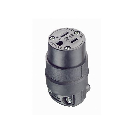 Leviton Connector 15 Amp, 125 Volt 515CR