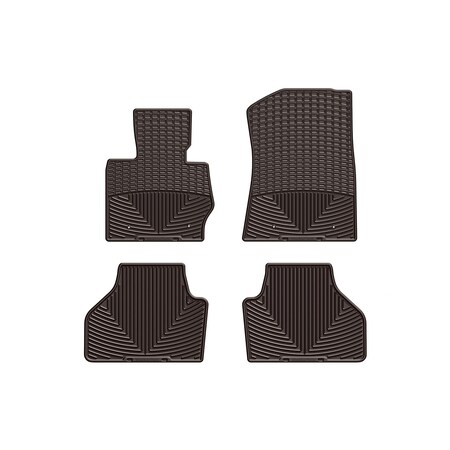 Weathertech Cocoa, Front and Rear All Weather Floor Mats W258CO-W259CO