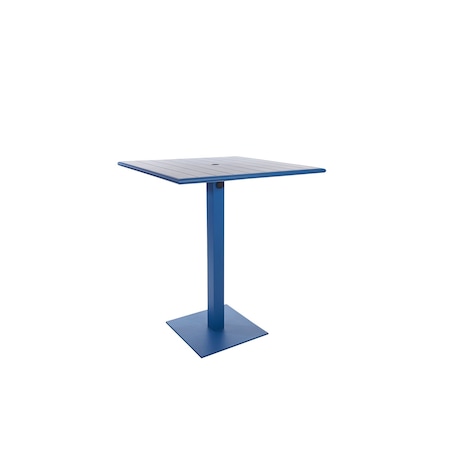 Bfm Seating Beachcomber-Margate 24x32 Bar Height Table - Powder Coated PHB2432BY-18SQBYT