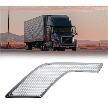 Replacement Front Driver Side Hood Air Intake Vent Grille Fits for VNL Trucks