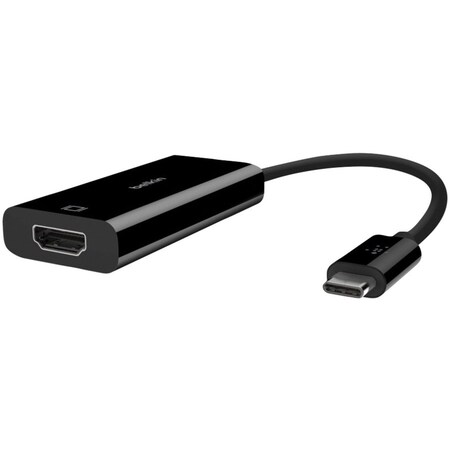 Belkin BELKIN USB-C TO HDMI ADAPTER EXTERNAL VIDEO ADAPTER - BLACK B2B144-BLK