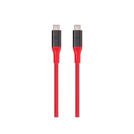 Monoprice AtlasFlex Series Durable USB 3.2 Gen 2 Type-C Data & Power Kevlar Rein 39631