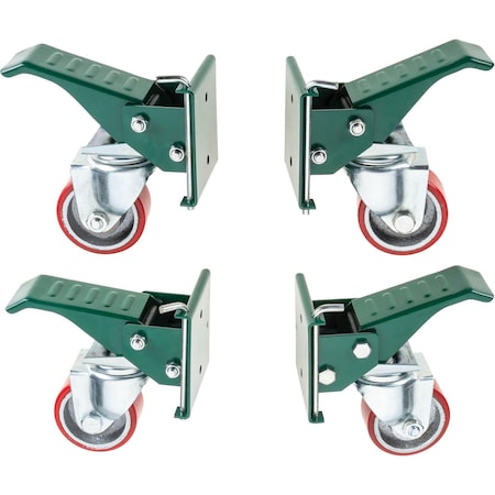 Grizzly 400 Lb. Capacity Workbench Caster Set, 4-Pc. T32334