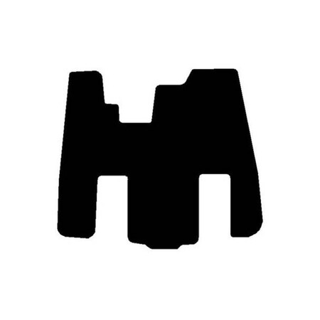 Replacement For Peterbilt 359 Year 1986 Black Front Floor Mats