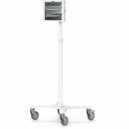 Compulocks IPAD PRO M4 13IN (2024), APEX ENCLOSURE ROLLING CART - RISE FREEDOM EXTENDED WHI MCRSTDEXW13PAPX4W