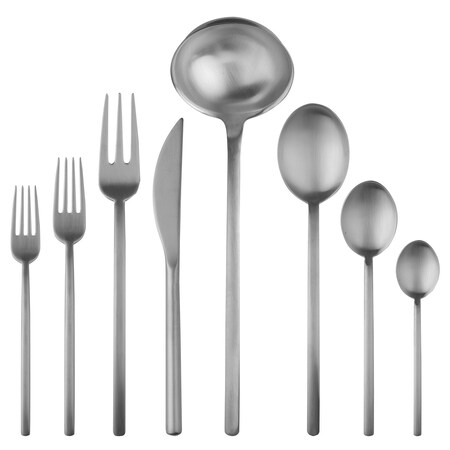 Mepra Due Flatware Set - 43 Pieces - Ice 104522043