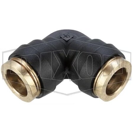 Dixon Legris by Push-In Union Elbow, 3/8 in Nominal, Tube, 250 psi Pressure, Composite, Domestic 31026000DOT
