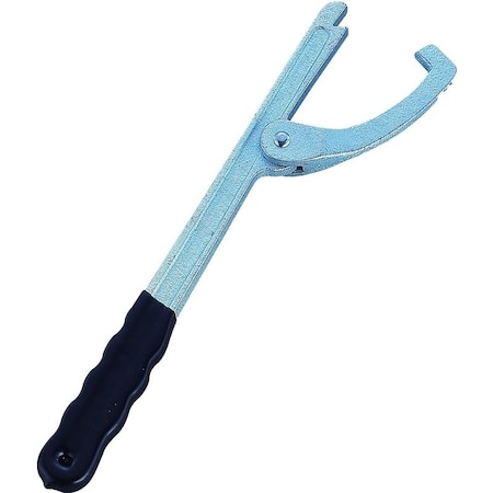 Prosource T149-3L Locknut Wrench, 11-5/8 in L, Steel, Chrome T1493L