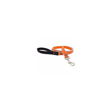 Lupine 3/4 In. x 6 Ft. Orange Diamond Dog Leash 48309