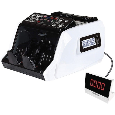 Nadex Coins V5400 Mixed-Denomination Money Counter and Counterfeit Detector NCC1-1139
