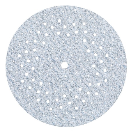 Norton Co 0 Sanding Disc, 5 in Dia, 1116 in Arbor, Coated, P80 Grit, Coarse, Alumina Ceramic Abrasive, Spiral 3232