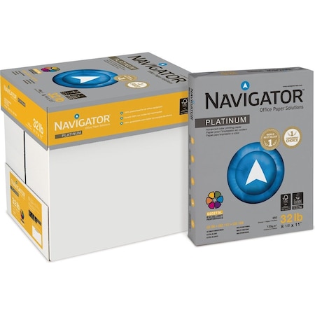 Navigator PAPER, PLATINUM, 32#, 8.5X11, 250PK NPL1132