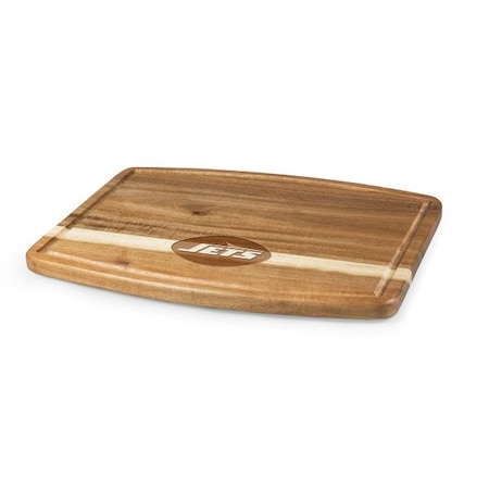 Picnic Time Family Of Brands NFL New York Jets - Ovale Acacia Cutting Board 893-00-512-223-2