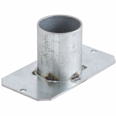 Hubbell Wiring Device-Kellems Recessed 10" Series, Bottom Feed Plate, Center, 1-1/4" EMT S1R10CBF125